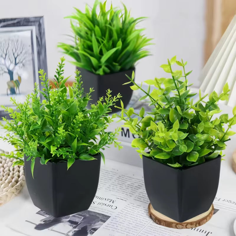 1Pc Artificial Green Plants, Home Greening, Outdoor Gardens, Office Decoration, Birthday, Wedding and Party Scene Decorations